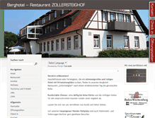 Tablet Screenshot of hotel-restaurant-zollersteighof.de